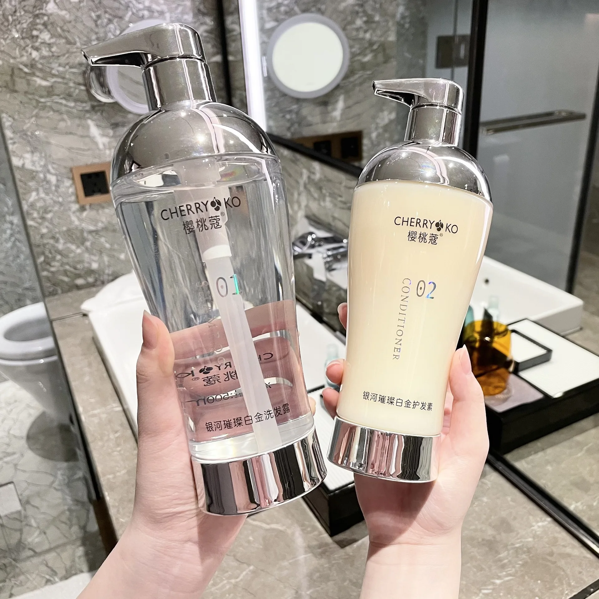 Perfume Fragrance Shampoo - Glimmering Galaxy Duschgel, Parfümkollektion, langanhaltender Duft,