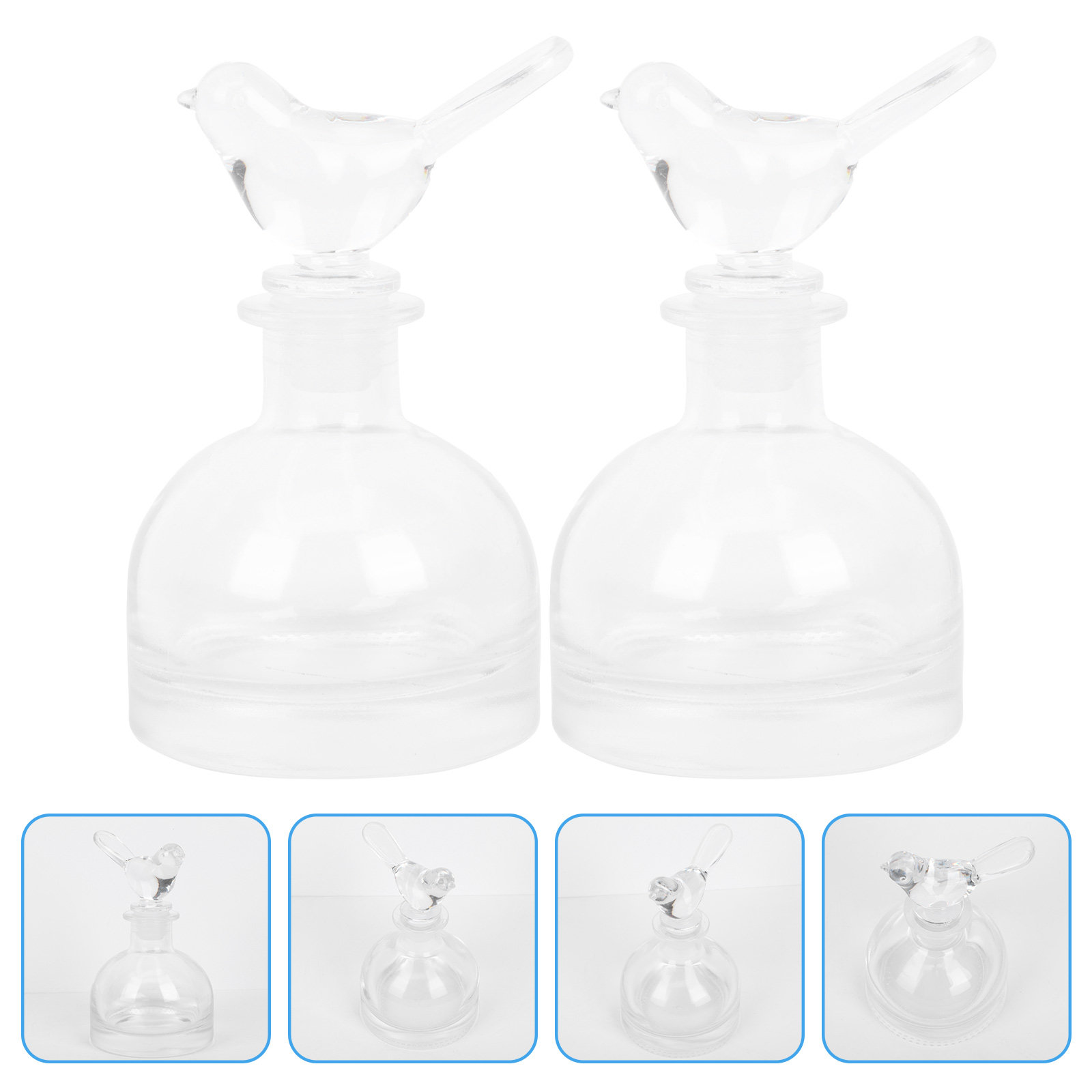 2 Stück Glas-Parfümflaschen, h – Perfume Home Fragrance Bewertung und Preis